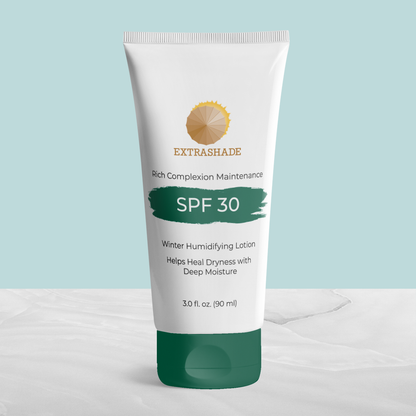 EXTRASHADE Winter Humidifying Lotion: Best Hydration and UVA/UVB Protection for Melanin-Rich Skin
